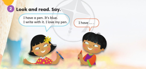 Tiếng Anh lớp 3 Unit 1 Text B