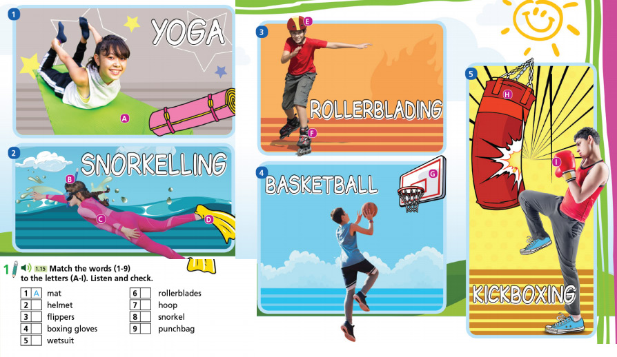 Tiếng Anh 7 Unit 2 Fit for life trang 28 29