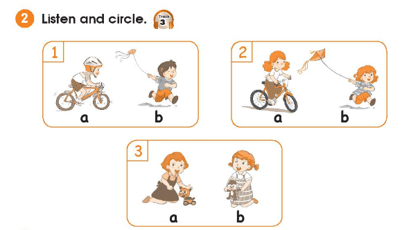 Sách bài tập Tiếng Anh lớp 2 Unit 2 In the backyard