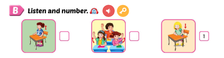 Sách bài tập Tiếng Anh lớp 3 Smart Start Getting Started Lesson 1