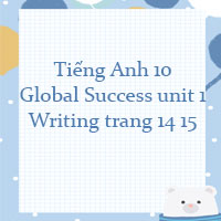 Writing unit 1 lớp 10 Global success