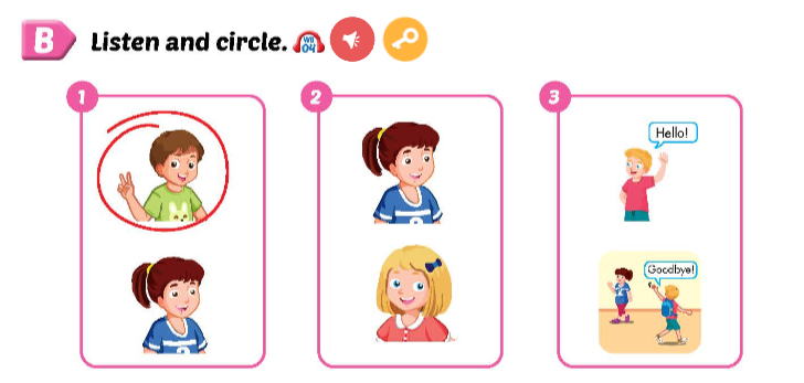 Sách bài tập Tiếng Anh lớp 3 Smart Start Getting Started Lesson 3