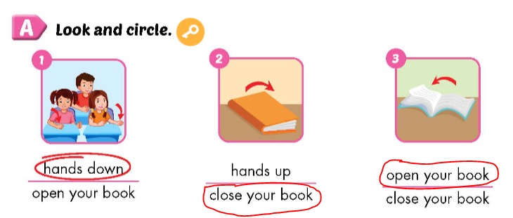 Sách bài tập Tiếng Anh lớp 3 Smart Start Getting Started Lesson 2