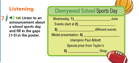 Tiếng Anh 7 Unit 2 Skills 2f