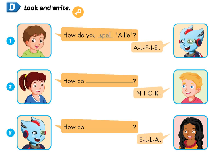 Sách bài tập Tiếng Anh lớp 3 Smart Start Unit 1 Lesson 1