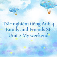 Trắc nghiệm Family and Friends 4 Special edition unit 2 Online