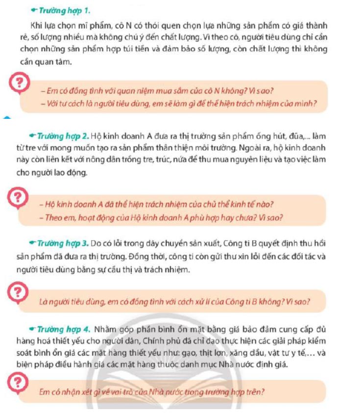 Giải Kinh tế và Pháp luật 10 Bài 2