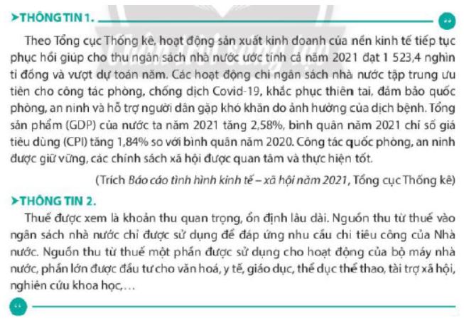 Giải Kinh tế và Pháp luật 10 Bài 7