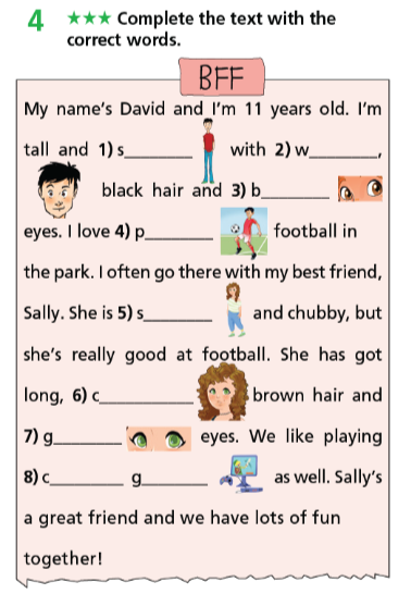 Giải sách bài tập Tiếng Anh 7 Right On Unit 1 My world