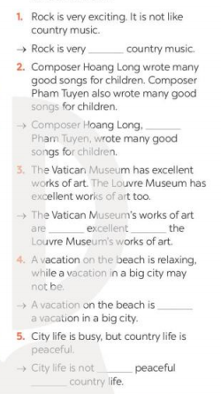 Tiếng Anh 7 Unit 4 A Closer Look 2