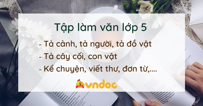 Tập Làm Văn Lớp 5