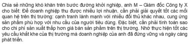 Giải Kinh tế và Pháp luật 10 Bài 4
