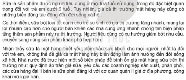 Giải Kinh tế và Pháp luật 10 Bài 4