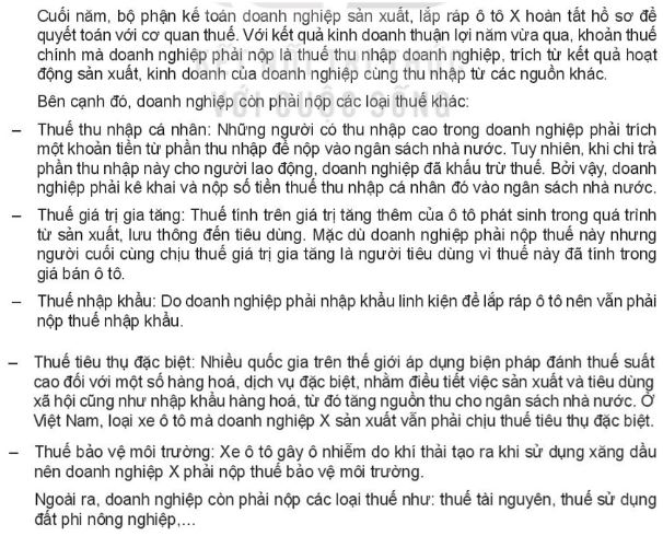 Giải Kinh tế và Pháp luật 10 Bài 6