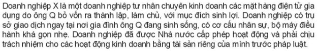 Giải Kinh tế và Pháp luật 10 Bài 7