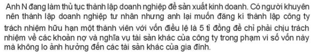 Giải Kinh tế và Pháp luật 10 Bài 7