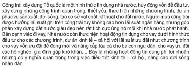 Giải Kinh tế và Pháp luật 10 Bài 9
