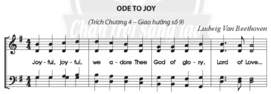 Nghe nhạc: Ode To Joy SGK Âm nhạc 6 - Chân trời sáng tạo