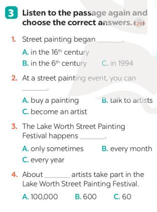 Tiếng Anh 7 Unit 4 Skills 2