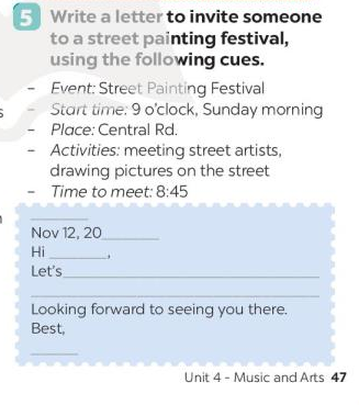 Tiếng Anh 7 Unit 4 Skills 2