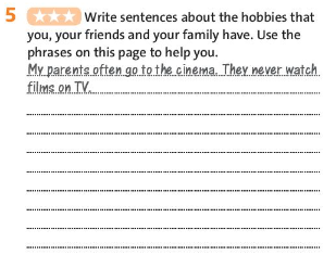 Tiếng Anh 7 Friends Plus Workbook Unit 1 Vocabulary and Listening