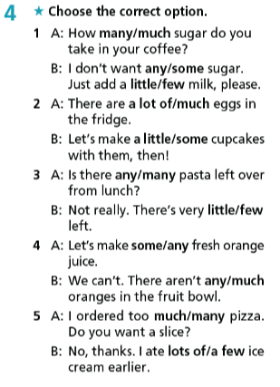 Giải sách bài tập Tiếng Anh 7 Right On Unit 2 Grammar 2e