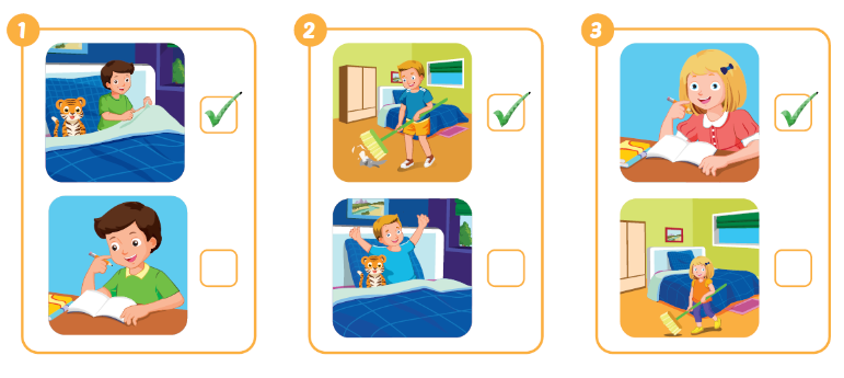 Sách bài tập Tiếng Anh 3 Smart Start Unit 2 Lesson 3