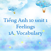 Tiếng Anh 10 unit 1 1A. Vocabulary