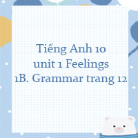 Tiếng Anh 10 unit 1 1B. Grammar