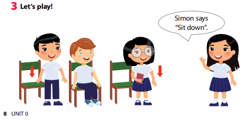 Tiếng Anh lớp 3 Wonderful World Unit 0 Classroom Instructions