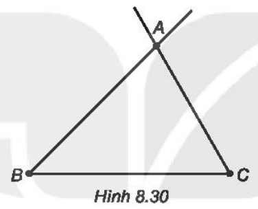 Đo các góc ABC , ACB , BAC của tam giác ABC rồi sắp xếp các góc