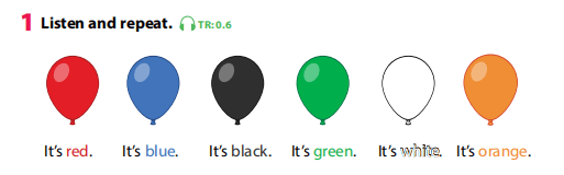 Tiếng Anh 3 Wonderful World Unit 0 Colors