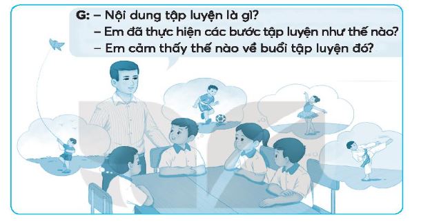 Kể về một buổi tập luyện của em siêu hay
