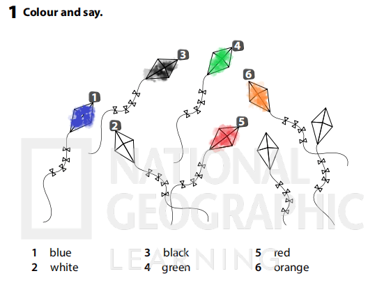 Sách bài tập Tiếng Anh 3 Wonderful World Unit 0 Colours