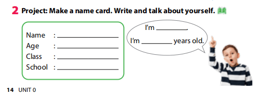 Tiếng Anh 3 Wonderful World Unit 0 Funtime & Project