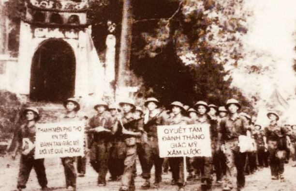 Thanh niên Phú Thọ tham gia đánh Mỹ