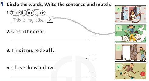 Family and Friends 3 Workbook Unit 1 Lesson 6