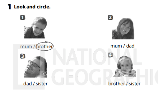 Sách bài tập Tiếng Anh 3 Wonderful World Unit 1 Lesson 1