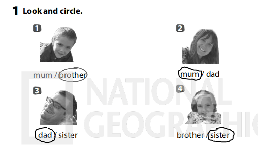 Sách bài tập Tiếng Anh 3 Wonderful World Unit 1 Lesson 1