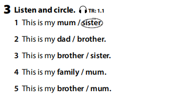 Sách bài tập Tiếng Anh 3 Wonderful World Unit 1 Lesson 1