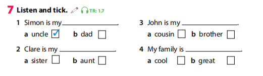 Tiếng Anh 3 Wonderful World Unit 1 Lesson 2