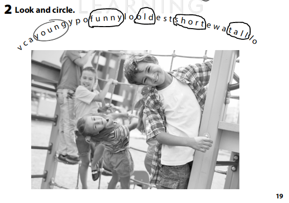 Sách bài tập Tiếng Anh 3 Wonderful World Unit 1 Lesson 3