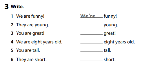 Sách bài tập Tiếng Anh 3 Wonderful World Unit 1 Lesson 3