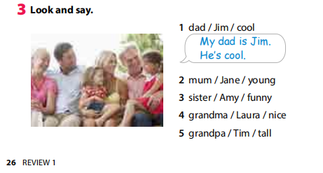 Tiếng Anh 3 Wonderful World Unit 1 Review Part 2