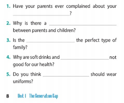 Unit 1 lớp 11 Language