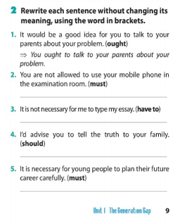 Unit 1 lớp 11 Language