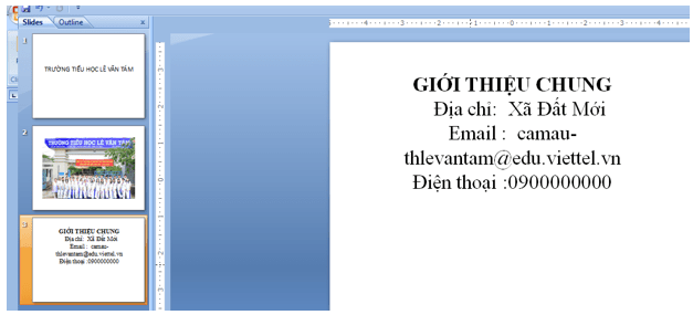 Tin học lớp 3 Bài 11: Bài trình chiếu của em trang 54 | Kết nối tri thức (ảnh 1)