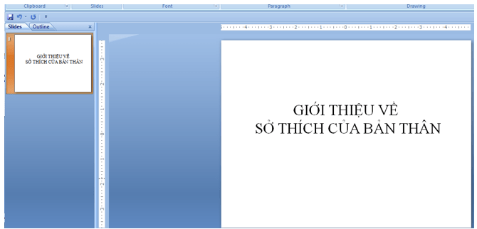 Tin học lớp 3 Bài 11: Bài trình chiếu của em trang 54 | Kết nối tri thức (ảnh 1)