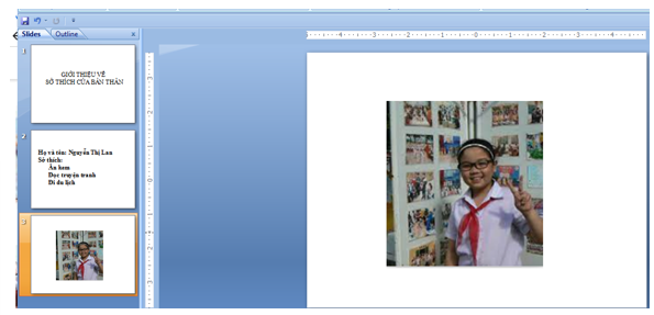 Tin học lớp 3 Bài 11: Bài trình chiếu của em trang 54 | Kết nối tri thức (ảnh 1)