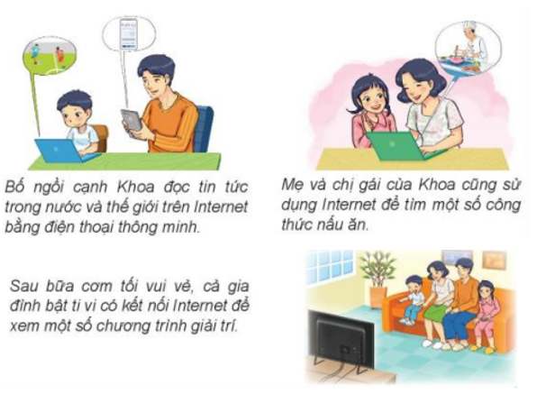 Tin học lớp 3 Bài 6: Khám phá thông tin trên internet trang 30, 31, 32, 33 | Kết nối tri thức (ảnh 1)